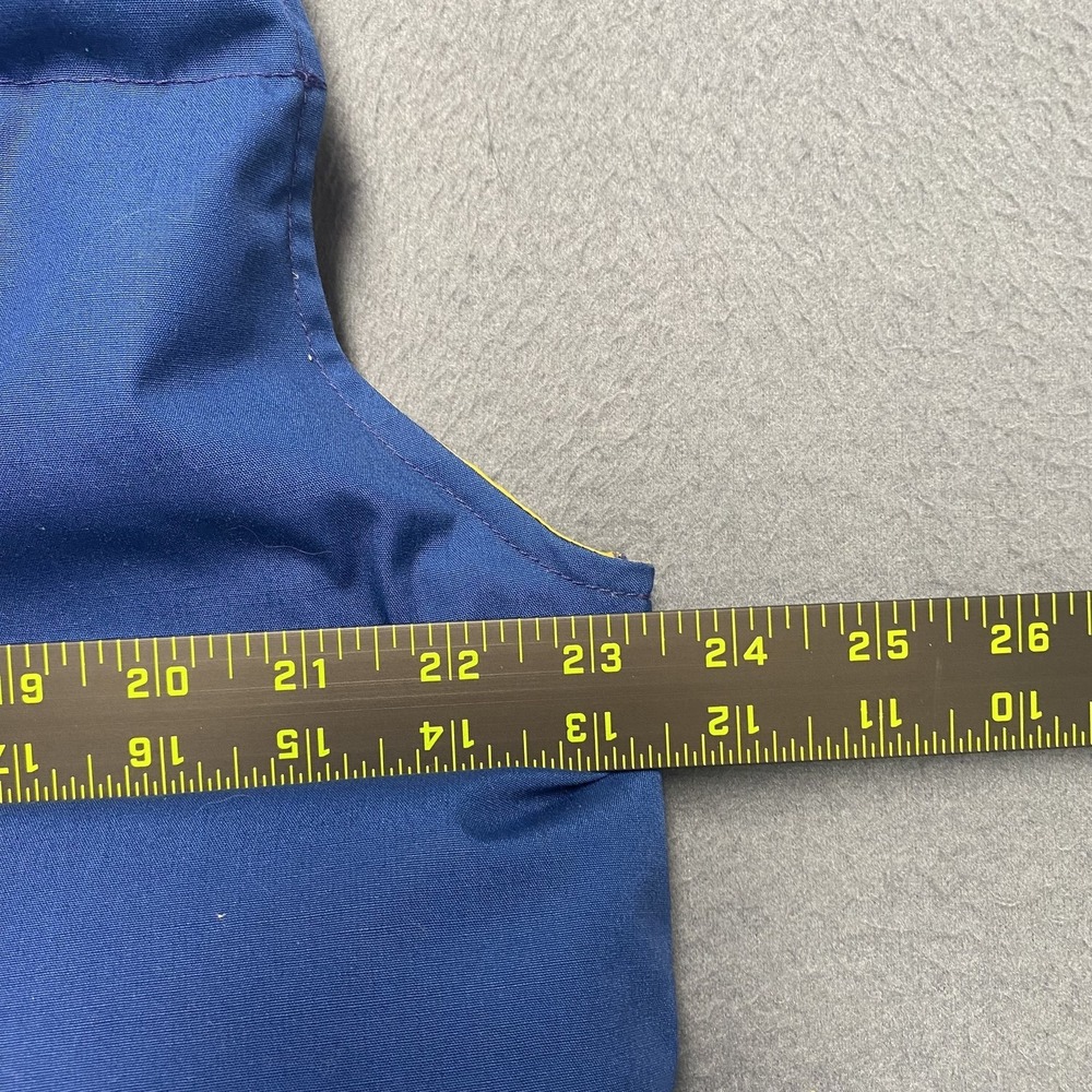 Vintage Eddie Bauer Vest Mens XL Blue Goose Down Puffer Snap Front‎ USA 70s - Picture 6 of 7